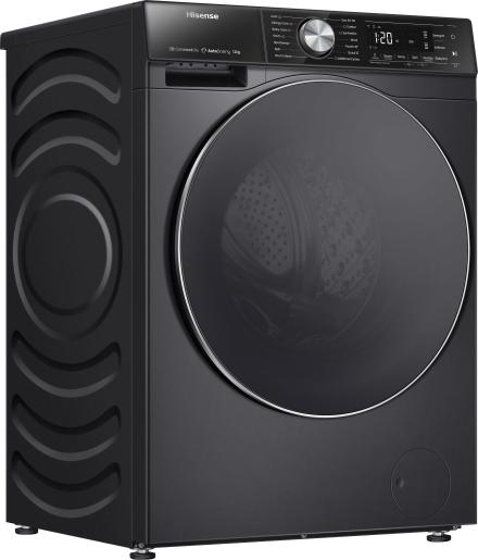 Hisense WF5S1245BB Wasmachine 12 kg 1400 toeren - Zwart