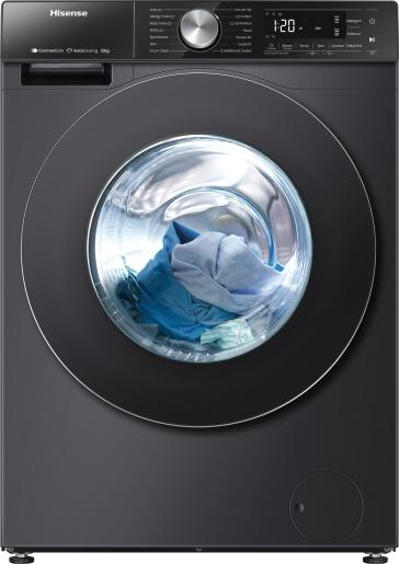 Hisense WF5S1245BB Wasmachine 12 kg 1400 toeren - Zwart