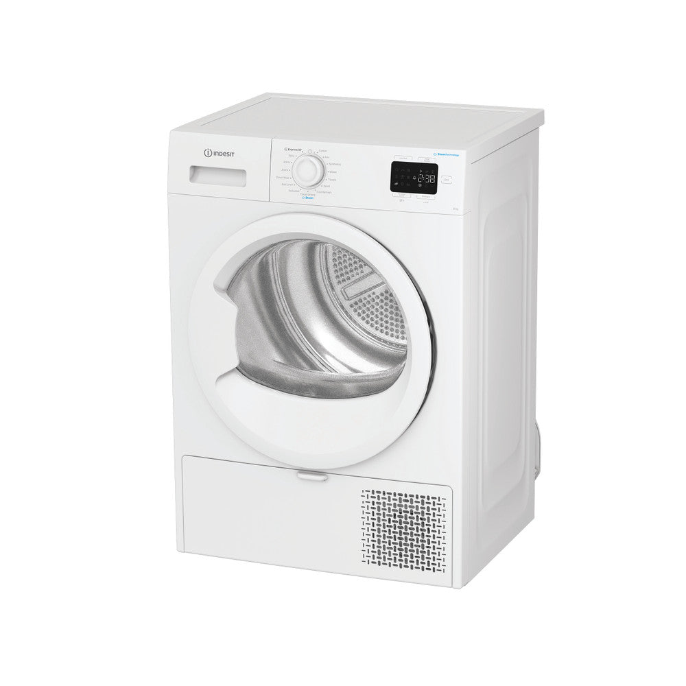 Indesit IDHE80WIRE Warmtepompdroger 8 kg - Wit
