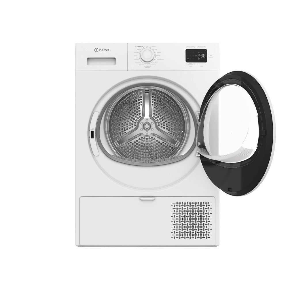 Indesit IDHE90WIRE Warmtepompdroger 9 kg - Wit