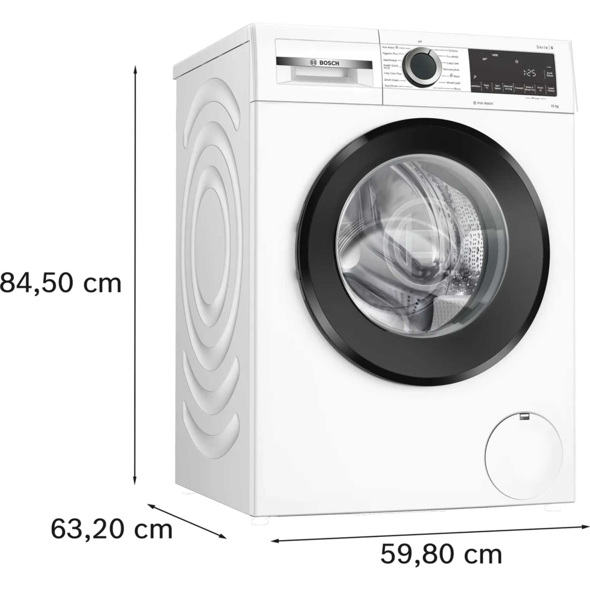 Bosch WGG254Z1GB Wasmachine 10 kg 1400 toeren - Wit