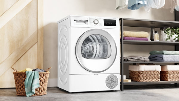 Bosch WTH85224GB Serie 4 Warmtepompdroger 8 kg - Wit